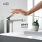 Kibi Infinity Single Handle Bathroom Vessel Sink Faucet with Pop Up Drain C-KBF1007BN-KPW101BN - alternate 10